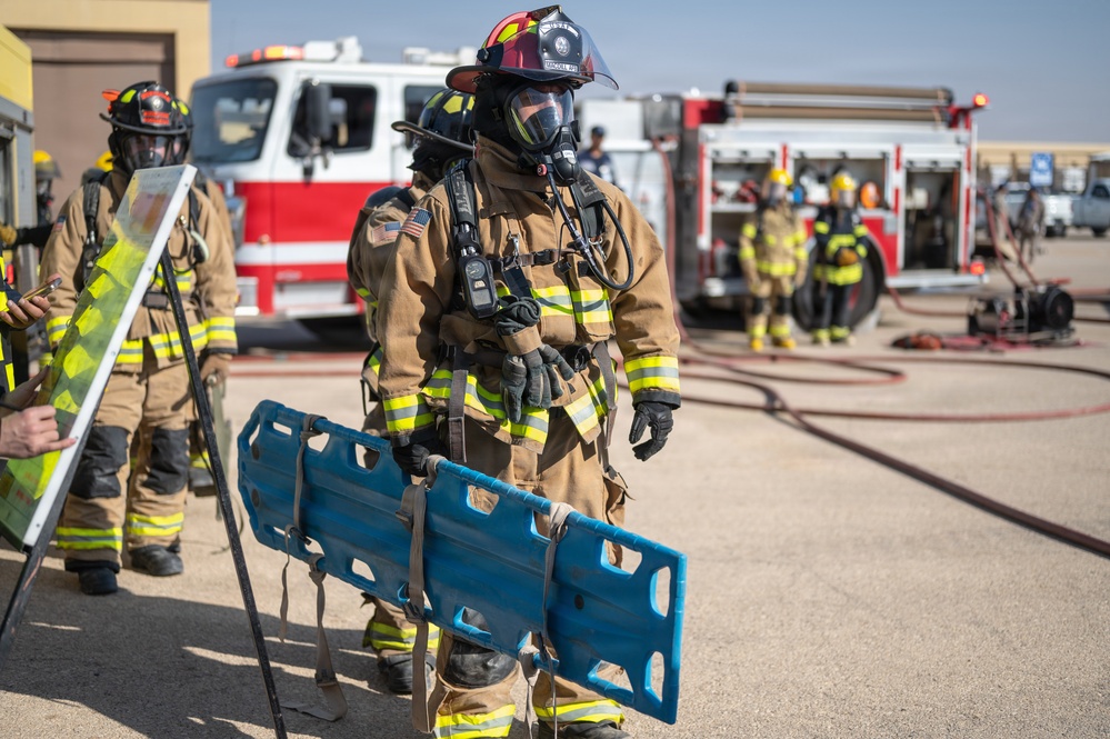 378th AEW strengthens partnership with RSAF through integrated emergency response exercise