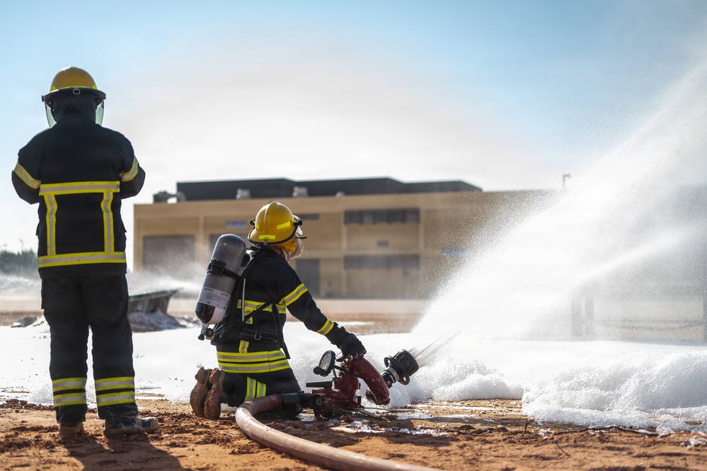 378th AEW strengthens partnership with RSAF through integrated emergency response exercise