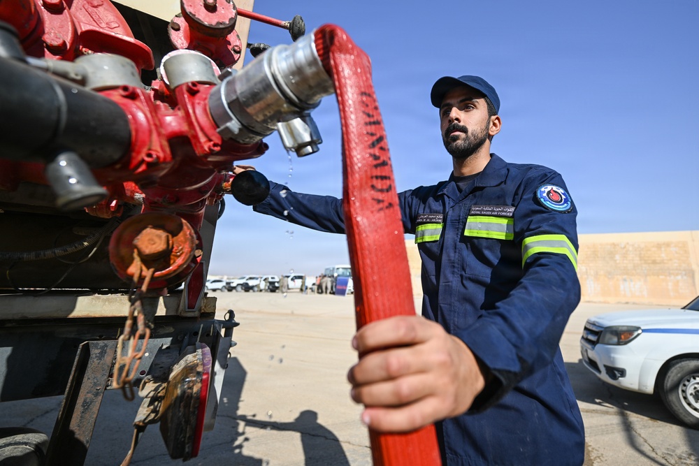 378th AEW strengthens partnership with RSAF through integrated emergency response exercise