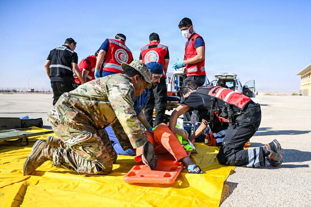 378th AEW strengthens partnership with RSAF through integrated emergency response exercise