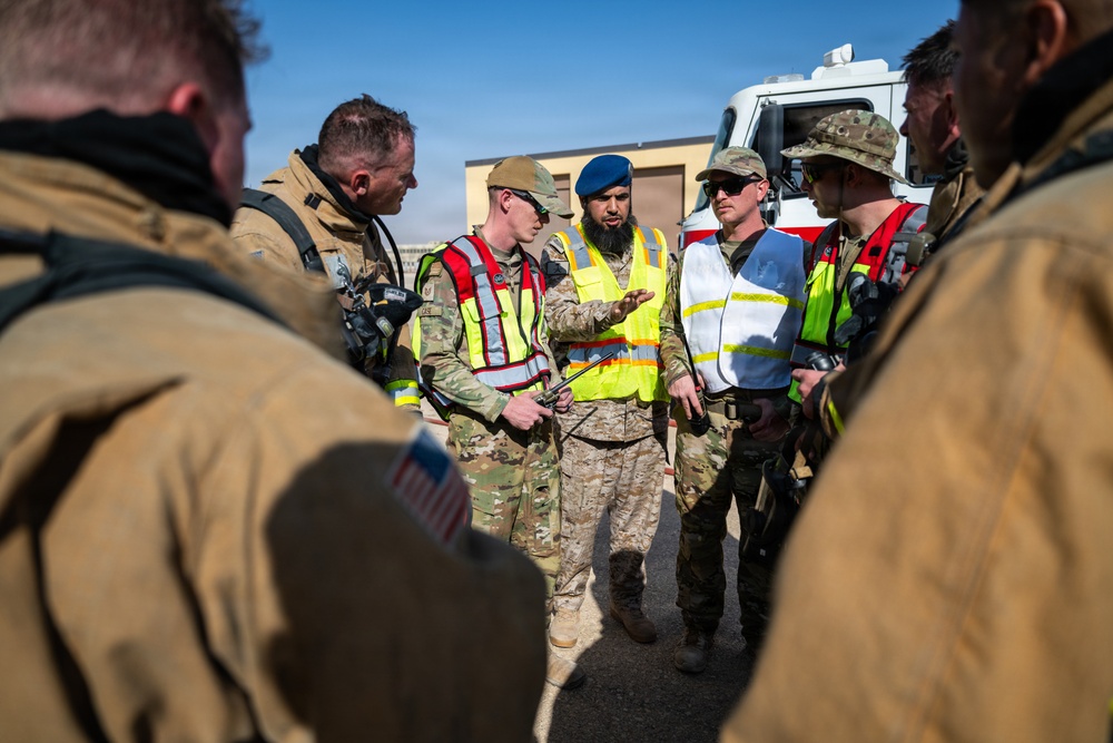 378th AEW strengthens partnership with RSAF through integrated emergency response exercise