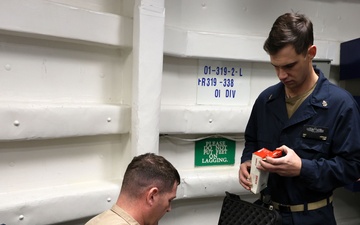 USS Roosevelt (DDG 80) Prepares for VBSS Drills and Evolutions