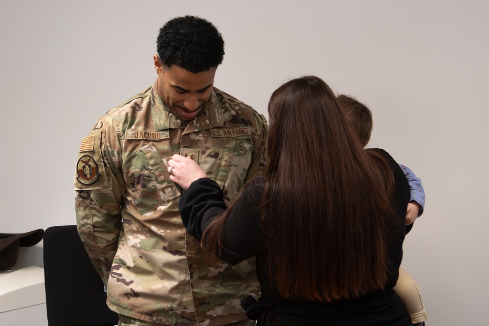 Ramstein Steps Up: Five Airmen Earn Step Promotions