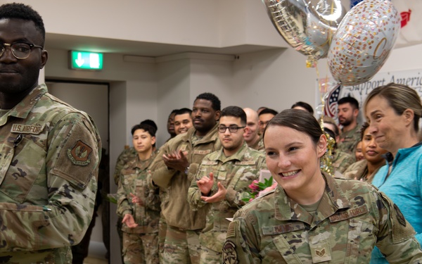 Ramstein Steps Up: Five Airmen Earn Step Promotions