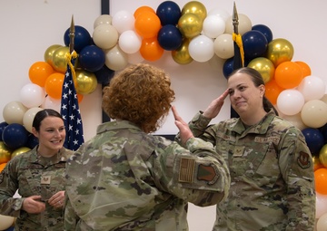 Ramstein Steps Up: Five Airmen Earn Step Promotions
