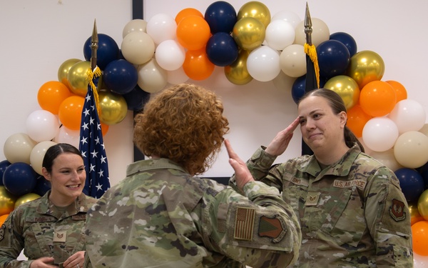 Ramstein Steps Up: Five Airmen Earn Step Promotions