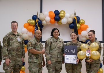 Ramstein Steps Up: Five Airmen Earn Step Promotions