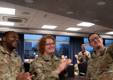 Ramstein Steps Up: Five Airmen Earn Step Promotions