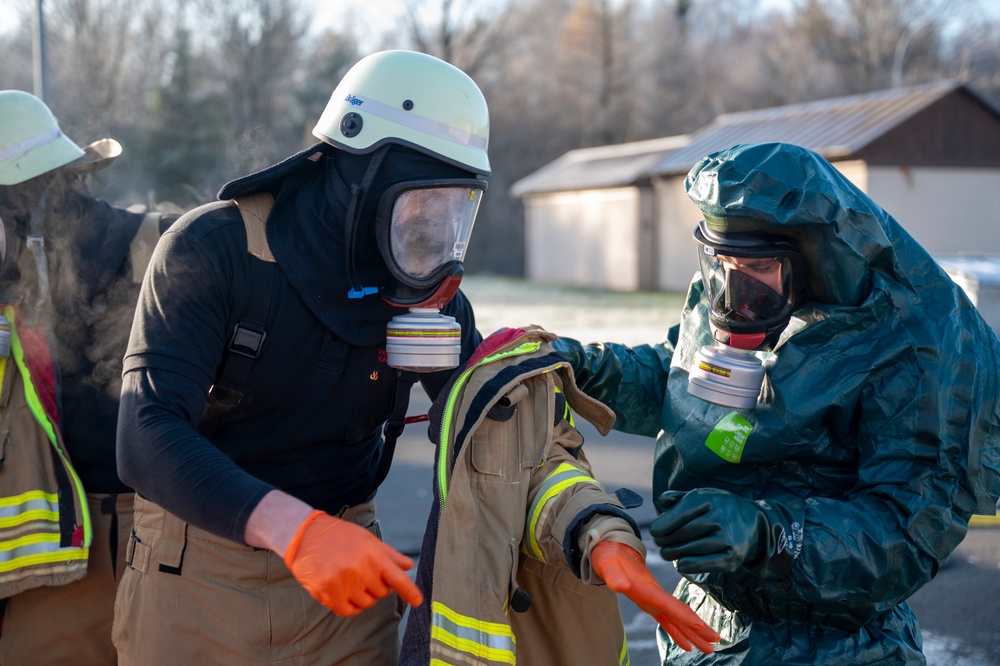 Kaiserslautern military community works together during ammonia leak exercise