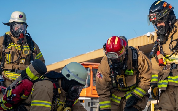 Kaiserslautern military community works together during ammonia leak exercise