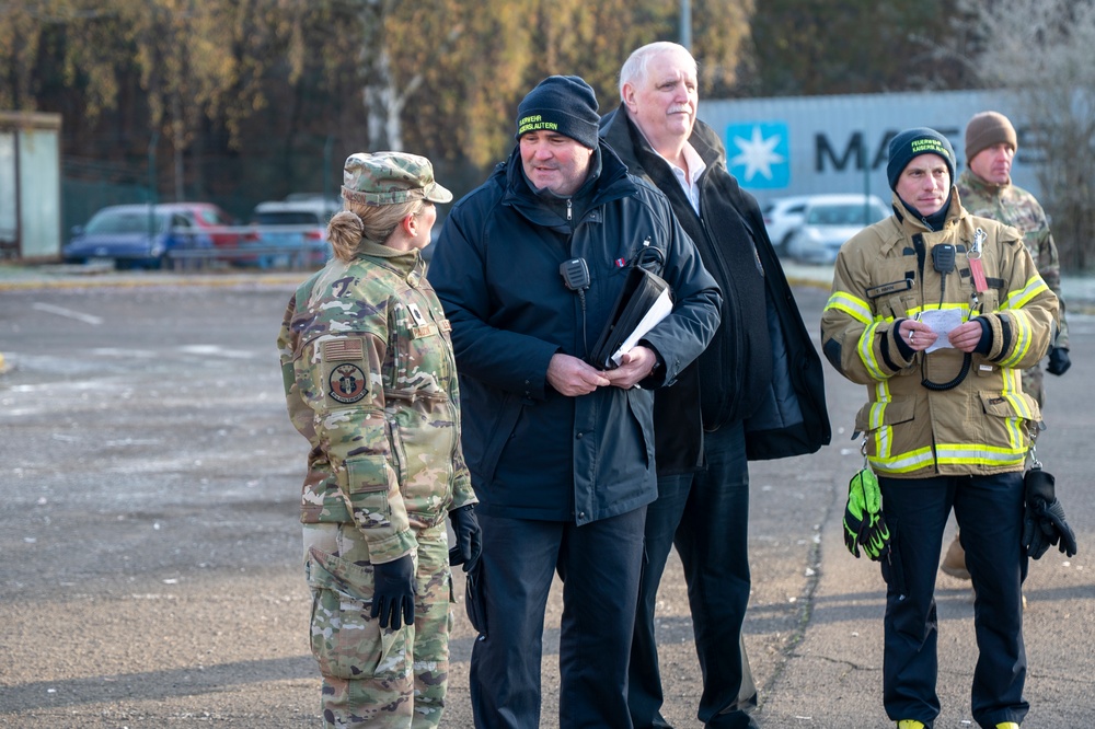 Kaiserslautern military community works together during ammonia leak exercise