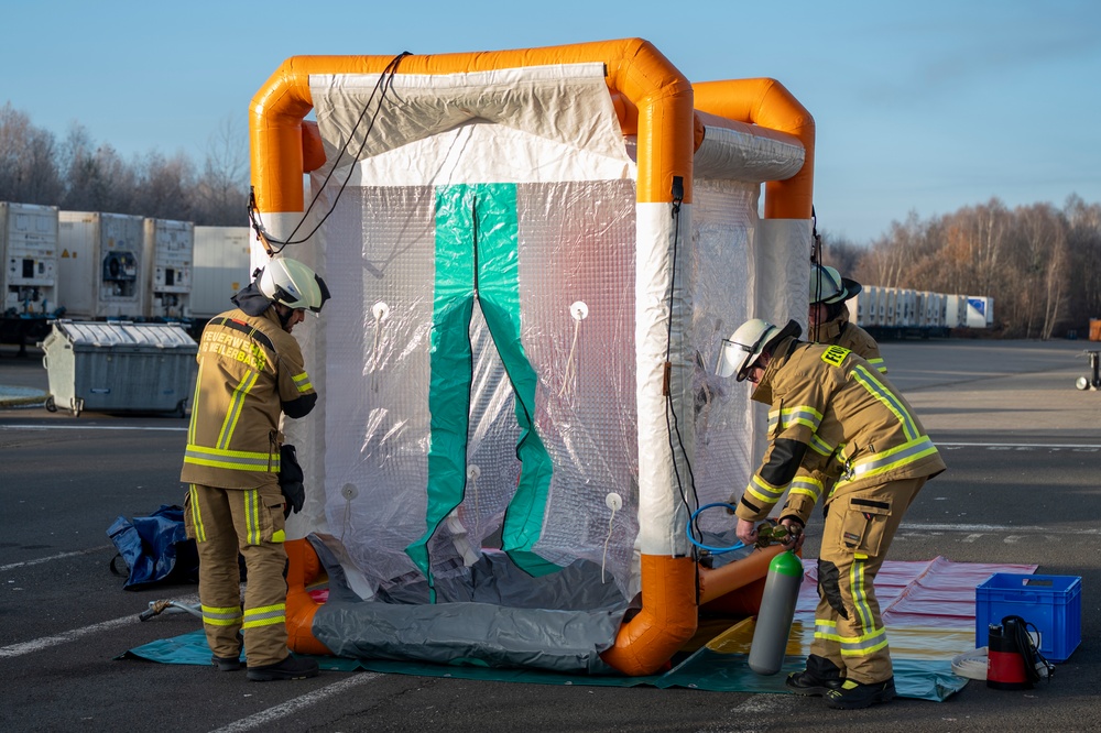 Kaiserslautern military community works together during ammonia leak exercise