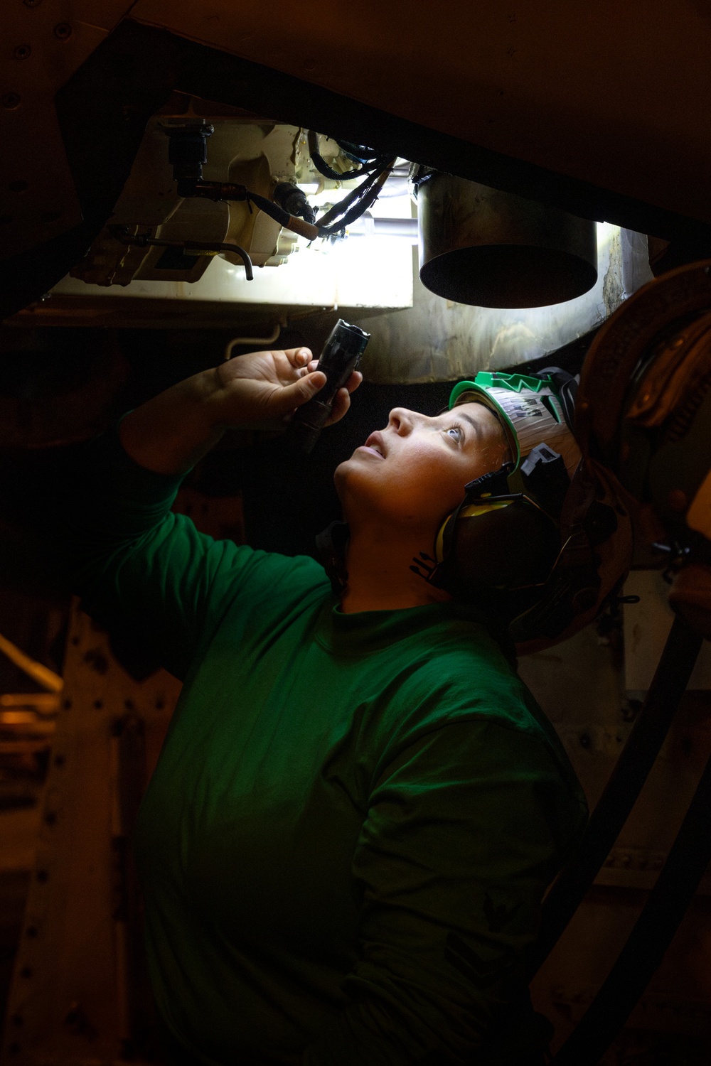 Abraham Lincoln conducts routine operations