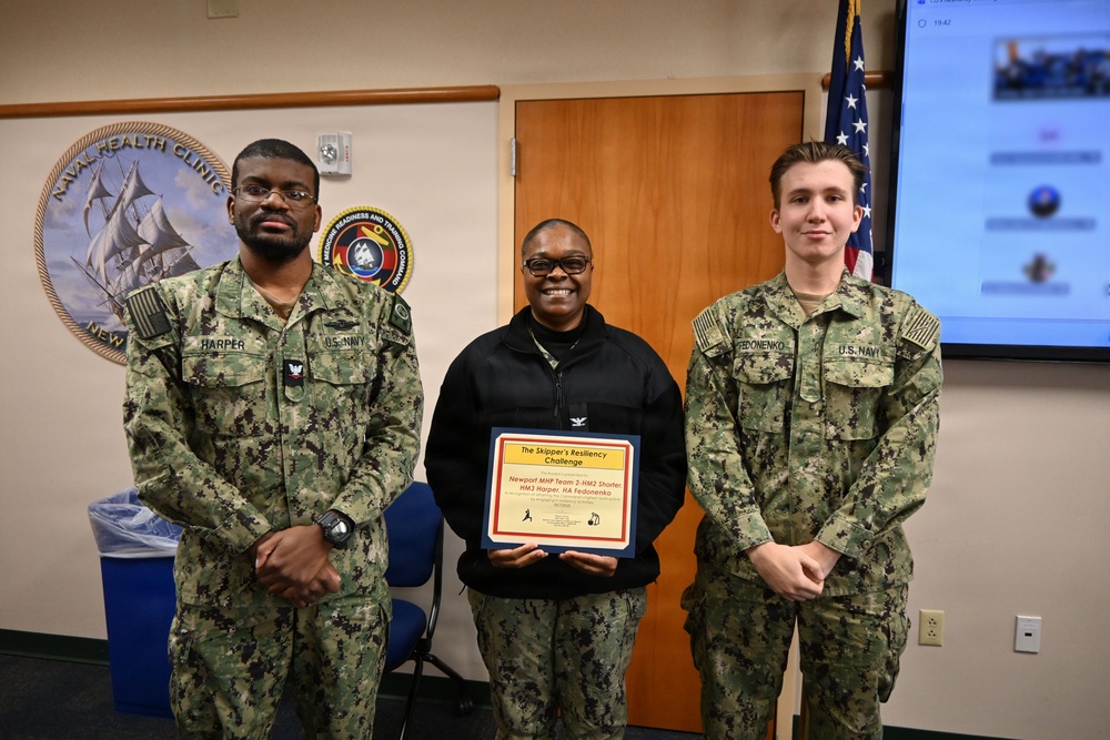 Navy Medicine Readiness and Training Command New England Awards Resiliency Challenge Winners