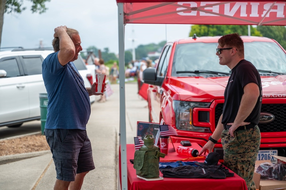 Recruiting Station Lansing Coast Guard Festival 2025