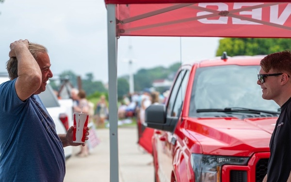 Recruiting Station Lansing Coast Guard Festival 2025
