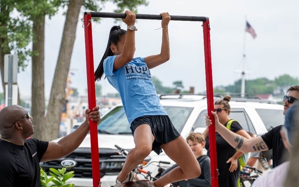 Recruiting Station Lansing Coast Guard Festival 2025