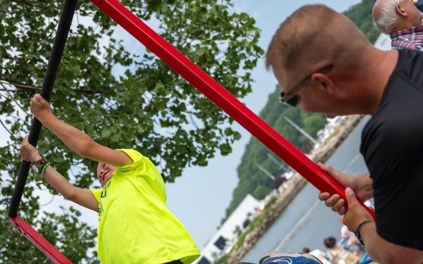 Recruiting Station Lansing Coast Guard Festival 2025