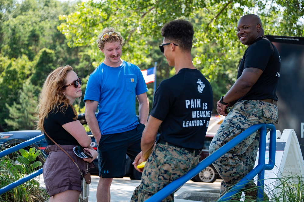 Recruiting Station Lansing Coast Guard Festival 2025