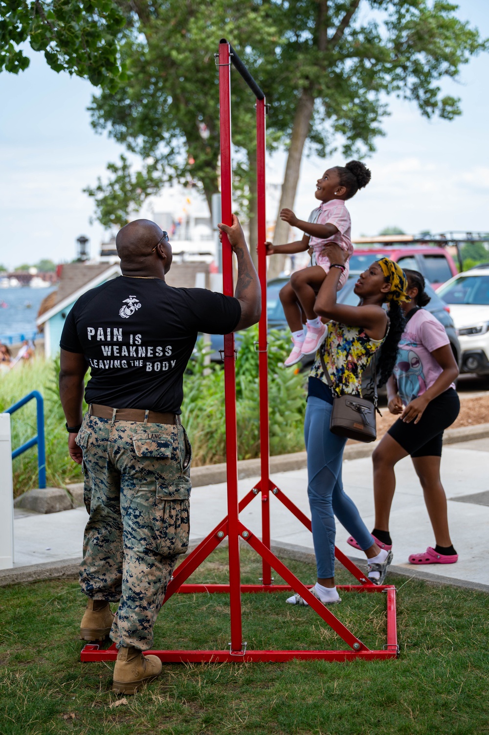 Recruiting Station Lansing Coast Guard Festival 2025