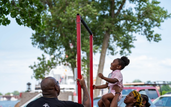 Recruiting Station Lansing Coast Guard Festival 2025