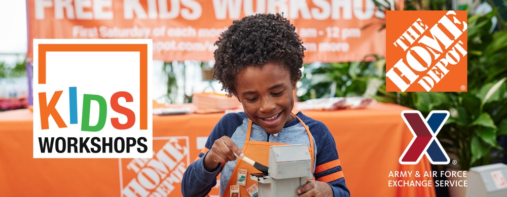 Army &amp; Air Force Exchange Service, The Home Depot Build Holiday Cheer with Free Kids Workshop on Dec. 6