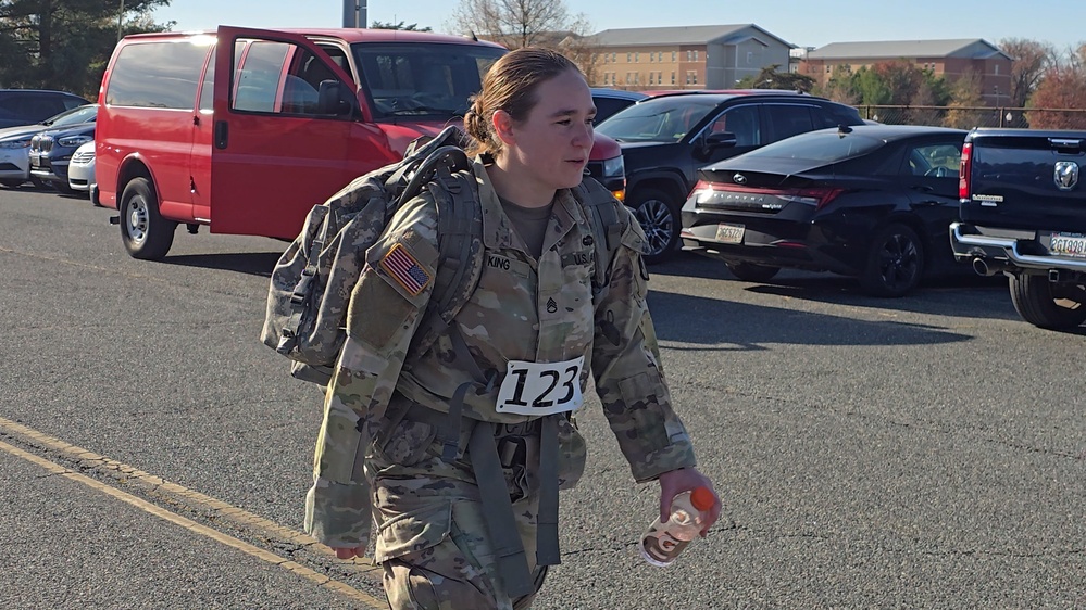 Norwegian Ruck March pushes Fort Meade service members to earn international badge