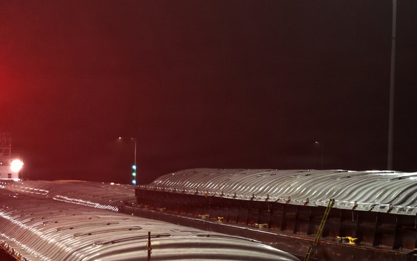 Navigation season ending on the Upper Mississippi River