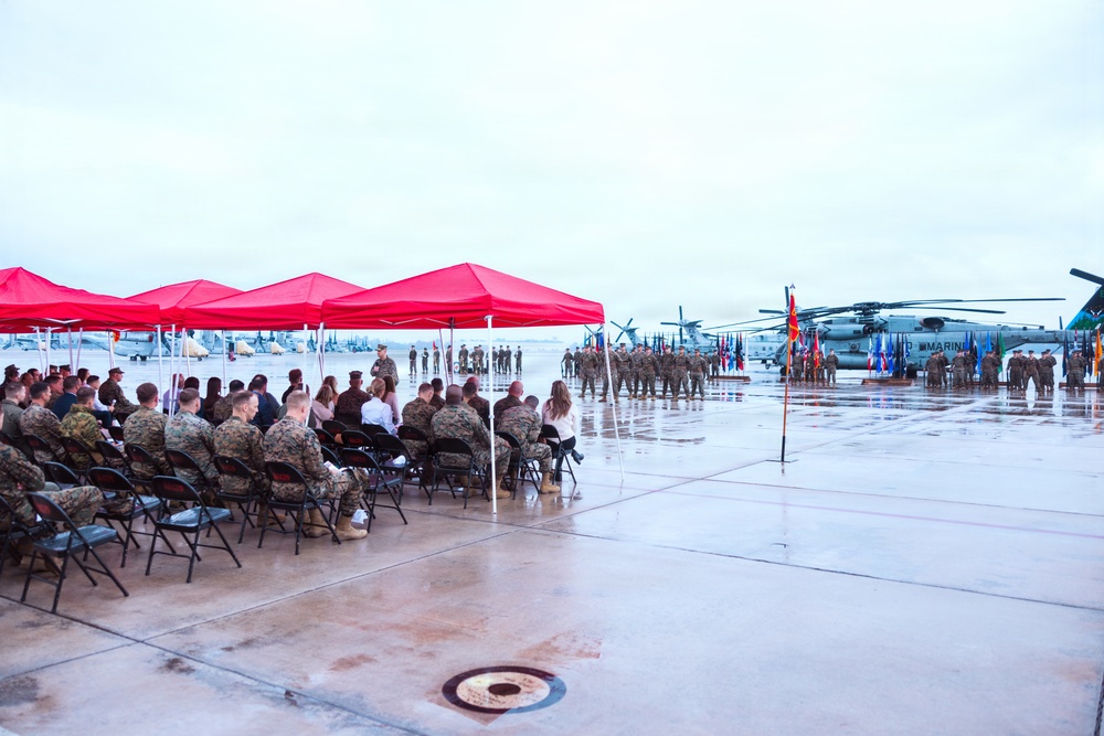 Marine Heavy Helicopter Squadron (HMH) 464 Change of Command Ceremony