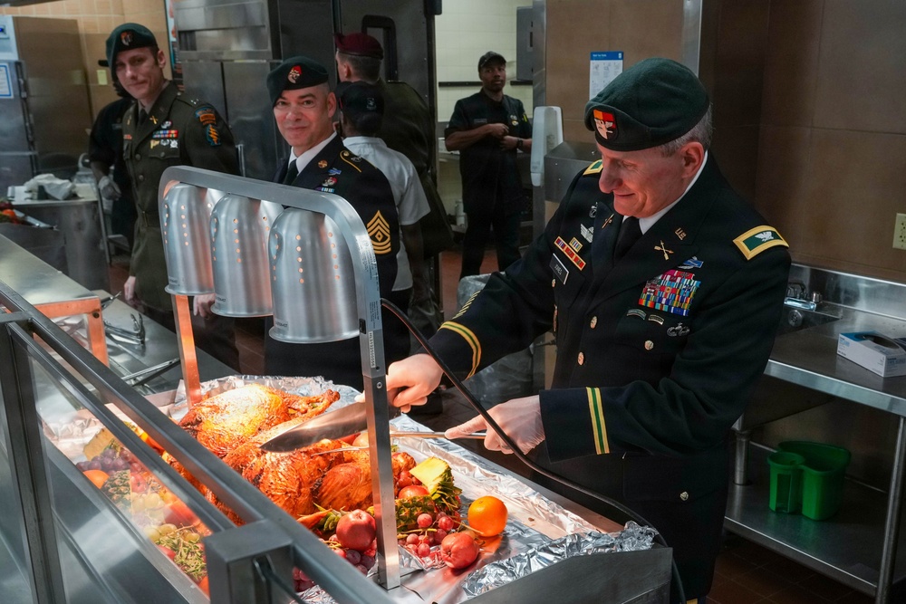3rd Special Forces Group Marks Holiday With Thanksgiving Meal