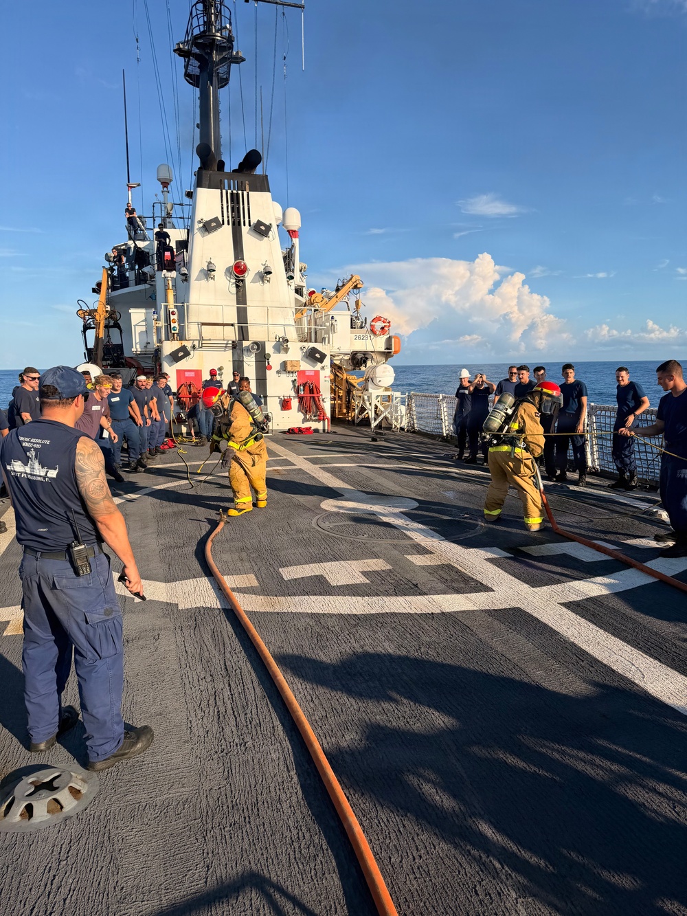 US Coast Guard Cutter Resolute (WMEC 620) conducts Western Caribbean patrol