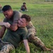 Service Members engage in Joint Physical Training