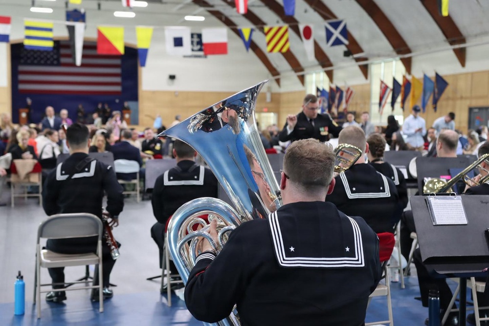 NBNE provides musical support for OCS graduation