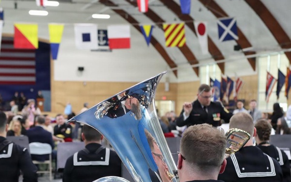 NBNE provides musical support for OCS graduation