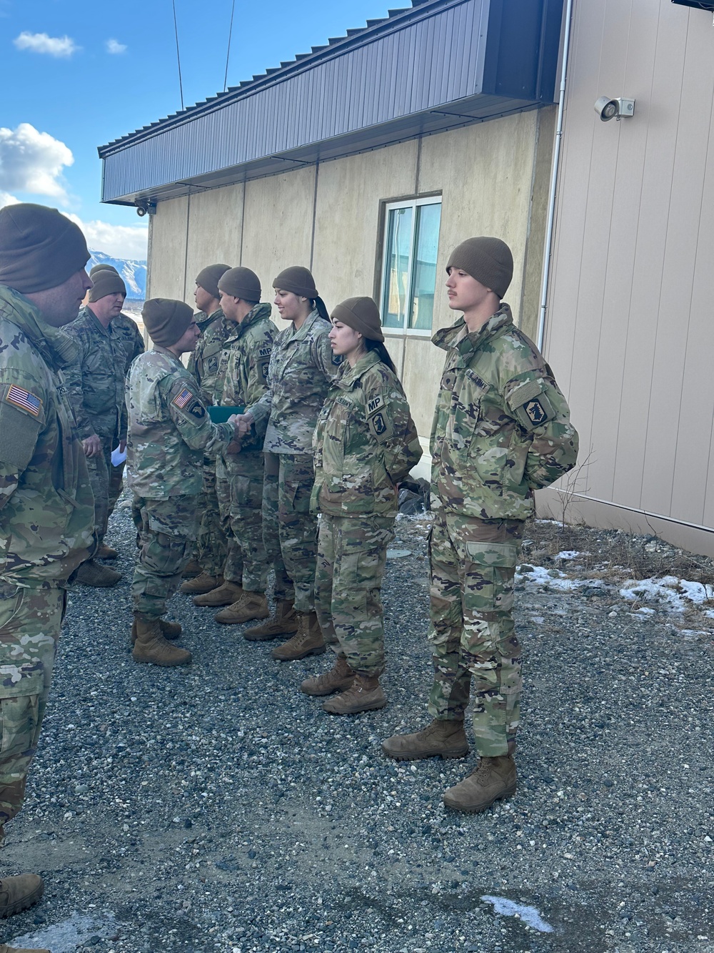 Freeport-Based Military Police Unit Returns From Critical Mission in the Tundra