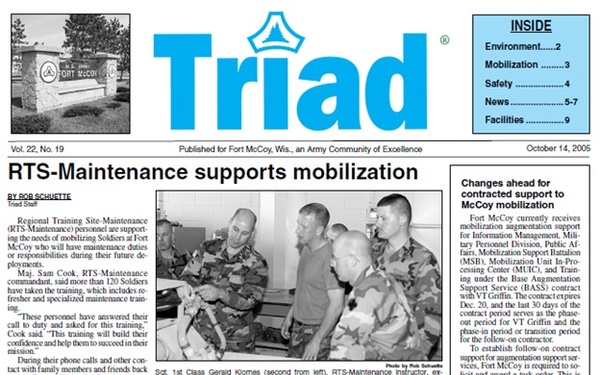 This Month in Fort McCoy History — October