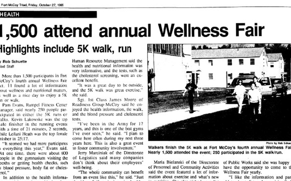 This Month in Fort McCoy History — October