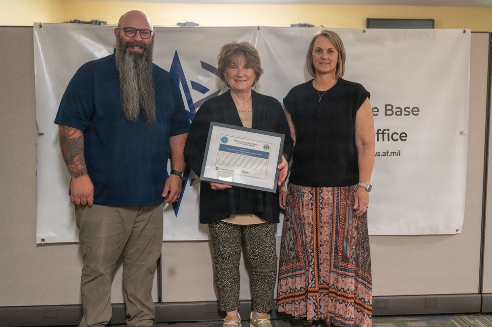 Prevention team wins Excellence award