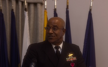 U.S. Navy Capt. Arthur Wiggins retirement ceremony