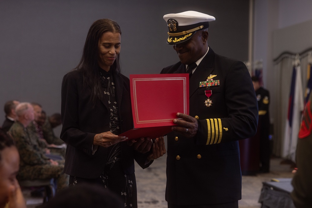 U.S. Navy Capt. Arthur Wiggins retirement ceremony