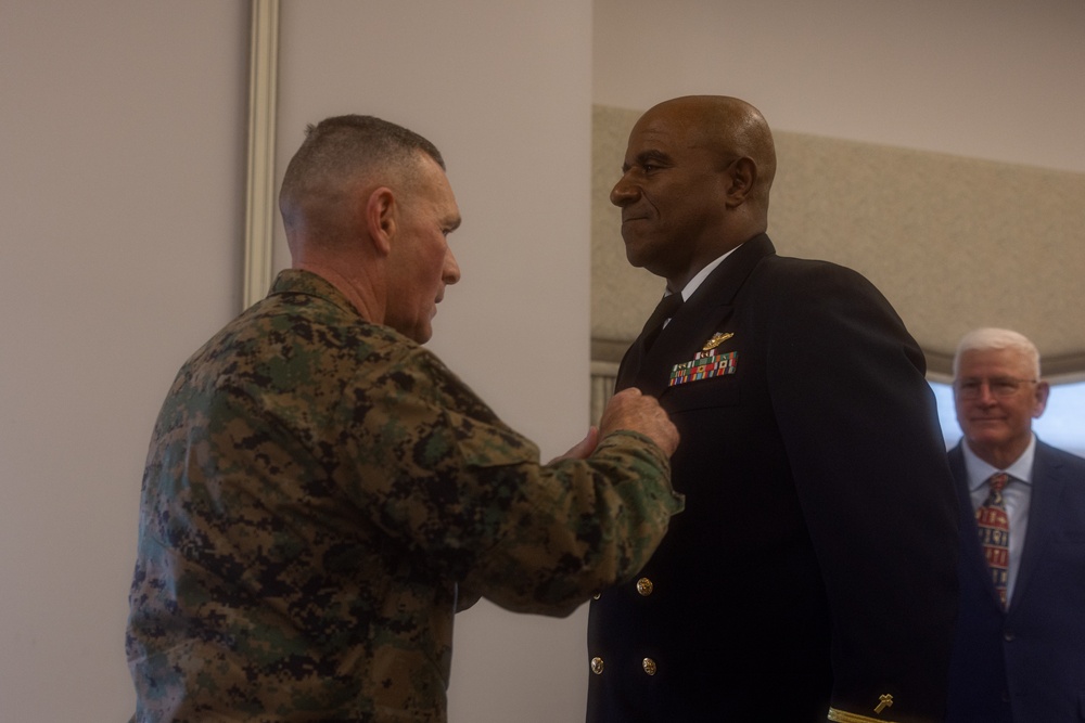 U.S. Navy Capt. Arthur Wiggins retirement ceremony