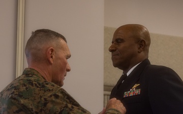 U.S. Navy Capt. Arthur Wiggins retirement ceremony