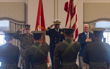 U.S. Navy Capt. Arthur Wiggins retirement ceremony
