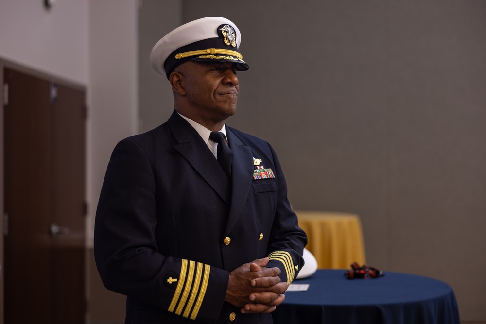 U.S. Navy Capt. Arthur Wiggins retirement ceremony