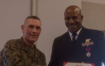 Capt. Wiggins retirement ceremony