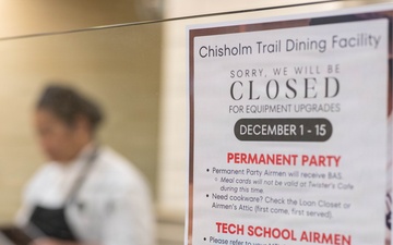 McConnell DFAC closes for renovations