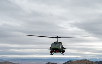 Montana's first aerial gunnery range established by 40th Helicopter Squadron