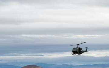 Montana's first aerial gunnery range established by 40th Helicopter Squadron
