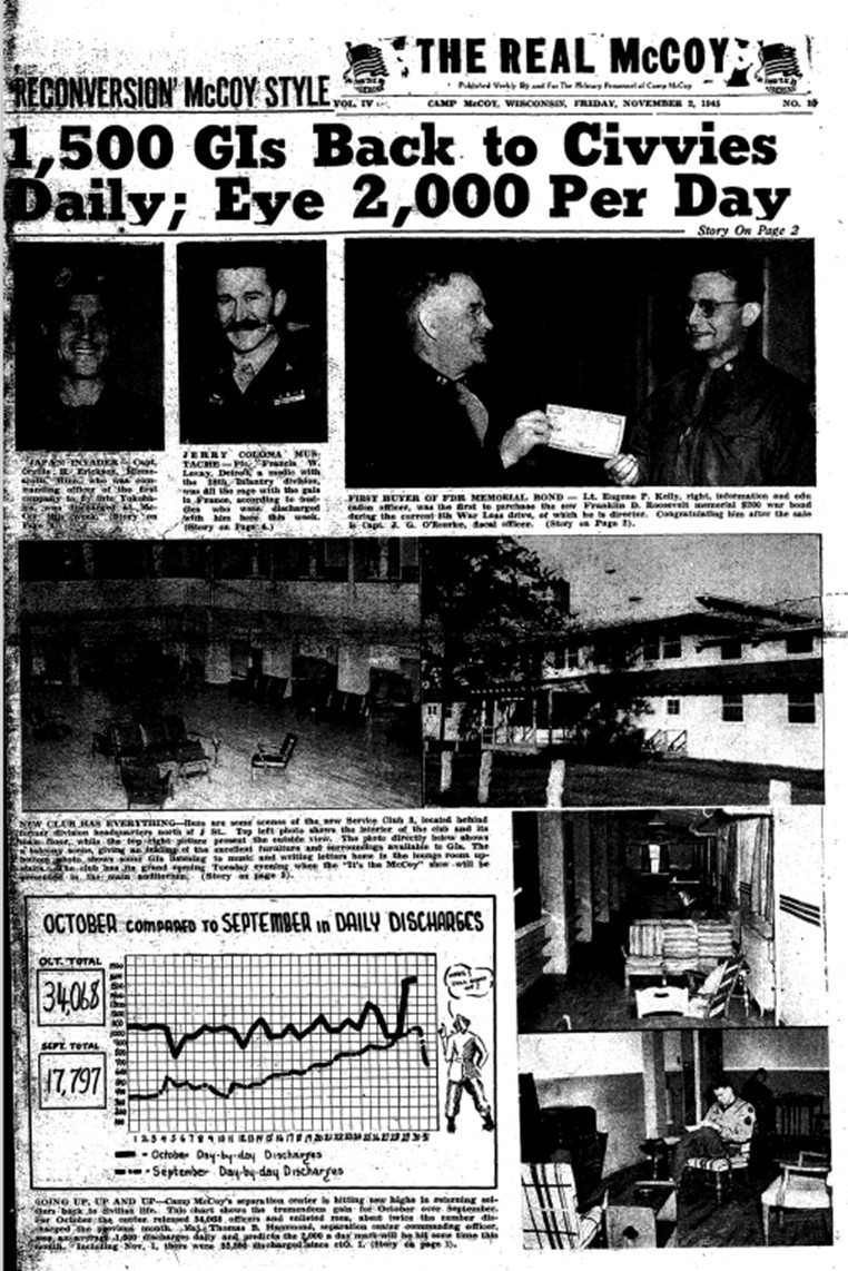 This Month in Fort McCoy History — November