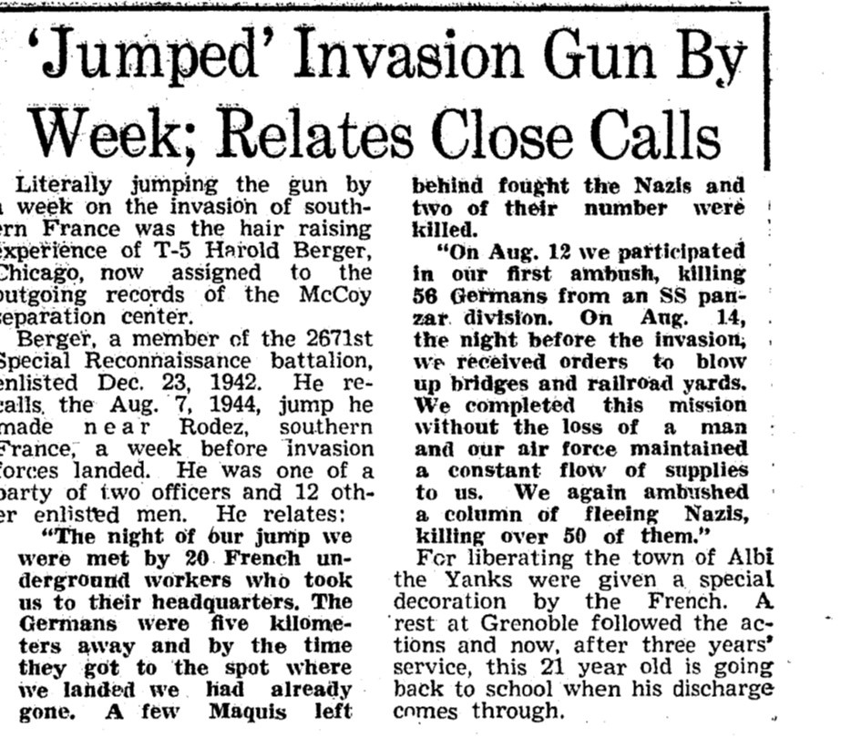 This Month in Fort McCoy History — November